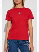 Kenzo Classic T Shirt With `Lucky Tiger` Embroidery