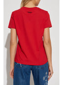 Kenzo Classic T Shirt With `Lucky Tiger` Embroidery