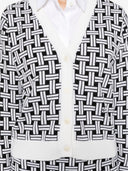 Kenzo Cardigan med Jacquard -mønster