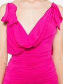 Attico Fuchsiaミニドレス