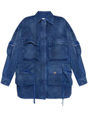 The Attico Fern Denim Jacket