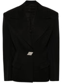 The Attico Single Breasted Blazer