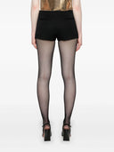 The Attico Low Waisted Tailored Shorts