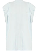 The Attico Ribbed Top With Embossed Logo