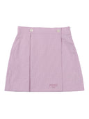 Fendi Jr Gonna Ff Cotton Jacq