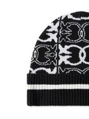 Pinko Bulgaria Beanie Jacquard Logo