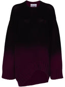 The Attico Long Sweater With Shaded Effect