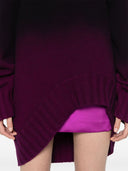 The Attico Long Sweater With Shaded Effect
