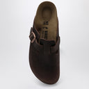 Slippista di Birkenstock Boston Habana in pelle oliata
