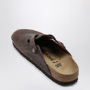 Slippista di Birkenstock Boston Habana in pelle oliata