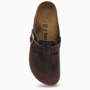 Birkenstock Boston Habana Slipper In Oiled Leather