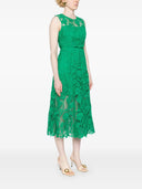 Self Portrait Guipure Lace Dress With Belt