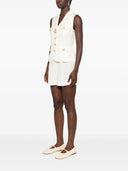 Self Portrait Short Sleeveless Jumpsuit
