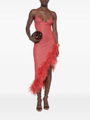 Oseree Lumiere Plumage Asymetrical Dress