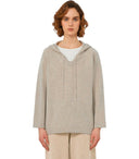 Max Mara Weekend Ghianda Beige Kapuzenpullover