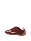 Alohas Tb.91 Suede Burgundy Leather Sneakers