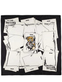 モスキーノシルクツイルスカーフ