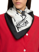 モスキーノシルクツイルスカーフ