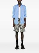 Camicia Moschino con applicazione di orsacchiotto