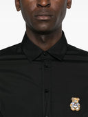 Camicia Moschino con applicazione di orsacchiotto