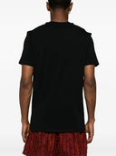 Moschino Cotton T -shirt met teddybeerpatch