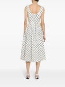 Dolce & Gabbana Polka Dot Midi Dress