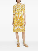 Dolce & Gabbana kjole med Majolica Print
