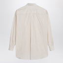 The Row Beige Striped Caster Shirt