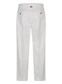 Pantalone chino Utility Thom Browne tinto in capo in twill di cotone