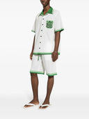 Dolce & Gabbana Shorts With Majolica Print