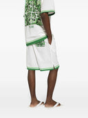 Dolce & Gabbana Shorts With Majolica Print