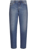 Dolce & Gabbana Straight Mid Rise Jeans