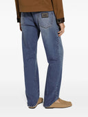 Dolce & Gabbana Straight Mid Rise Jeans