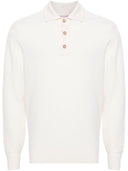 Brunello Cucinelli Cashmere Polo Sweater