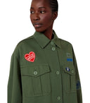 Max Mara Weekend Razza Kaki Shirt Jacket