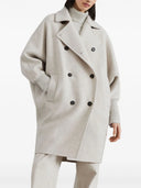 Brunello Cucinelli 더블 가슴 코트