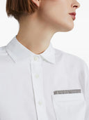 Brunello Cucinelli Shirt With Monili Detail