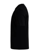 Marco Pescarolo Short Sleeved T Shirt In Black Silk Blend
