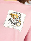 テディベアプリント付きモスキーノTシャツ