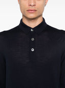 Lardini Virgin Wool Polo Shirt