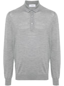 Lardini Virgin Wool Polo Shirt