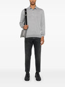 Lardini Virgin Wool Polo Shirt