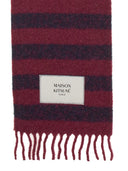 Maison Kitsuné Scarf With Logo