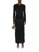 Abito lungo Rabanne con decorazione