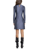 Rabanne Kurzes Asymmetrische T -Shirt -Kleid