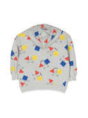 Bobo Choses Crazy Bicy All Over Zipped Hoodie