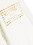 Balmain Sweatshirt Logo Dress