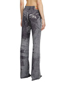 Diesel Retty Straight Pinstriped Jeans