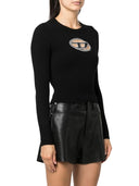 Diesel T Shirt With M Areesa Logo Embroidery