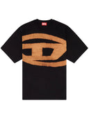 Diesel T Boxt Bleach T Shirt With Print